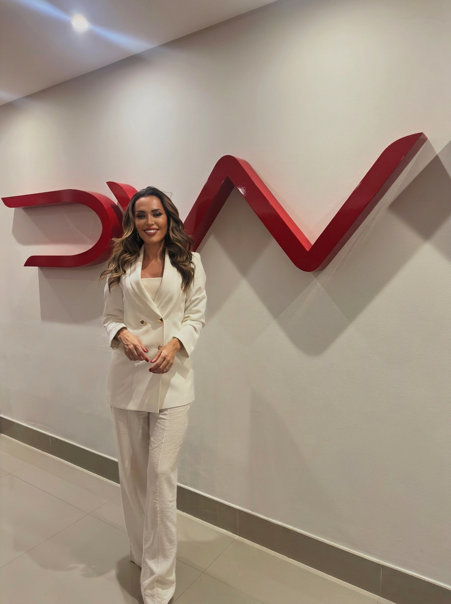 Cris Cassiano nos bastidores DWV